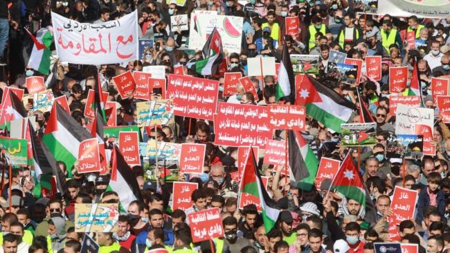 протест в Иордании