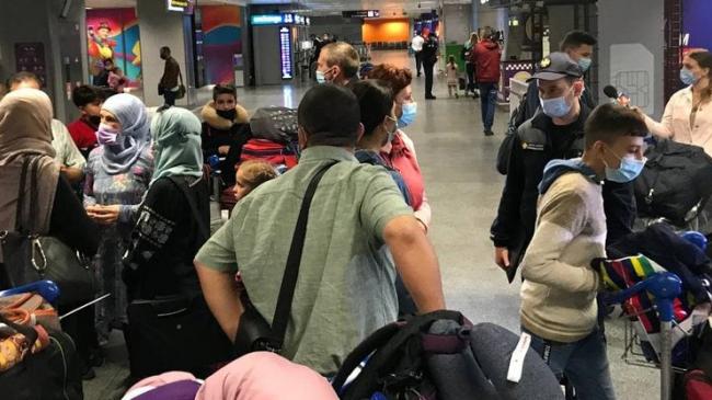 Евакуйовані із Сектора Гази українці прибули на батьківщину