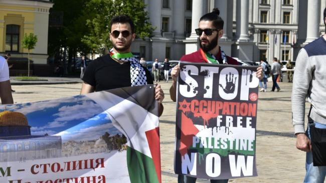 Митинги в поддержку Палестины продолжаются, несмотря на прекращение военных действий 