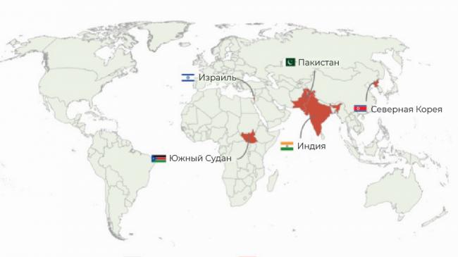 Договор о нераспространении ядерного оружия появился в 1968 году с целью предотвратить использование ядерного оружия.